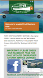 Mobile Screenshot of portstephensferryservice.com.au